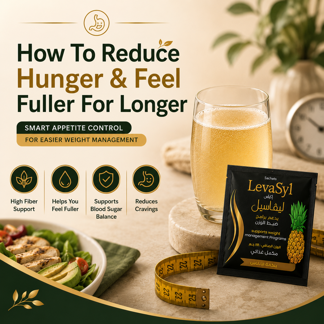 How To Reduce Hunger & Feel Fuller For Longer